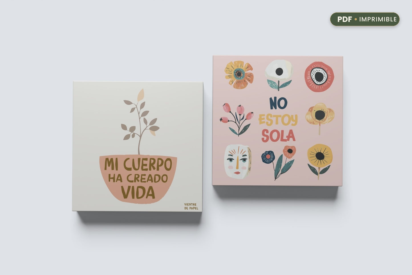 Frases que abrazan · 8 láminas imprimibles
