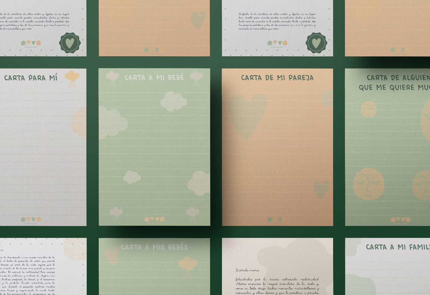 5 cartas de amor para los días como nueva mamá