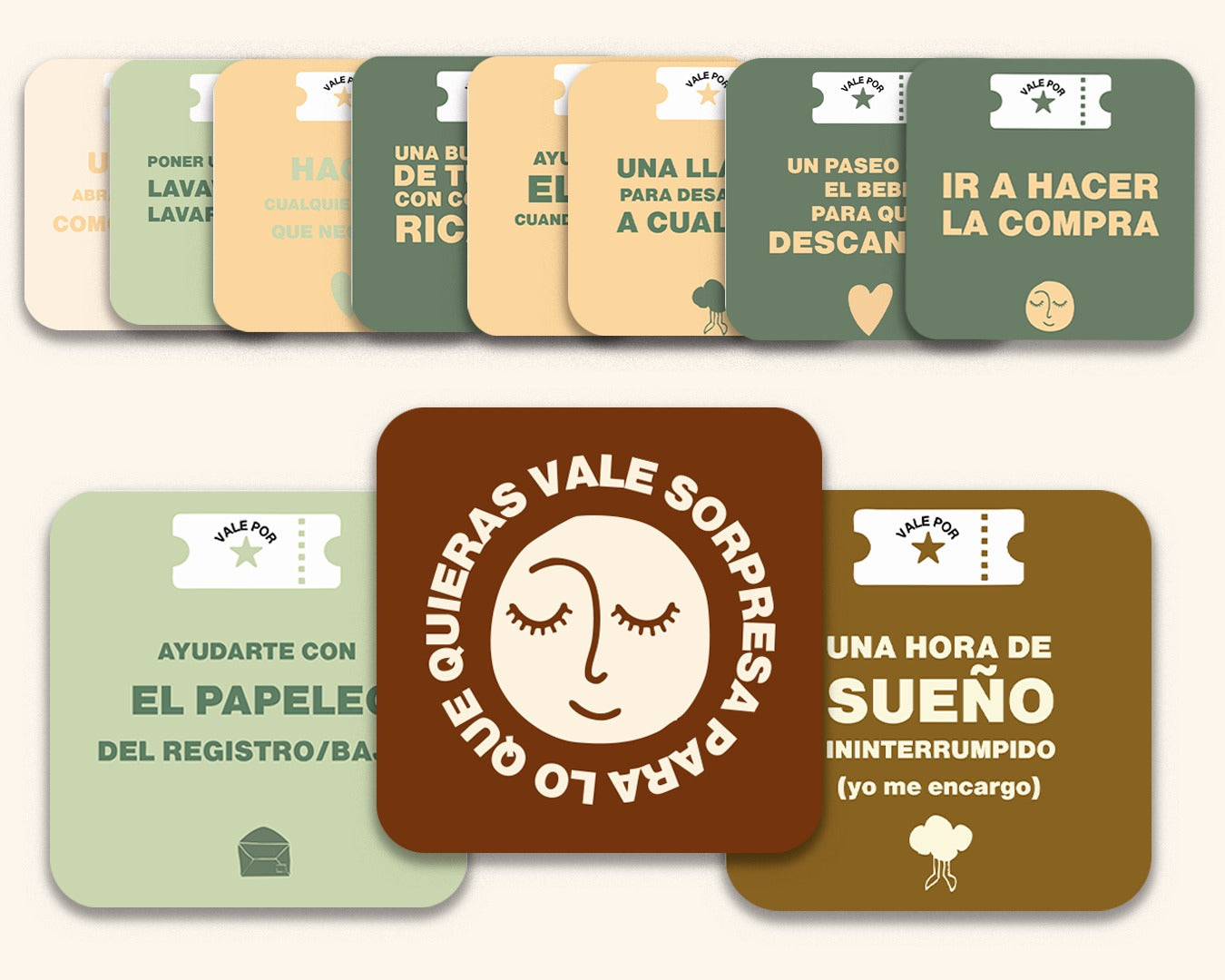 La ayuda real: vales para sobrevivir y disfrutar del posparto